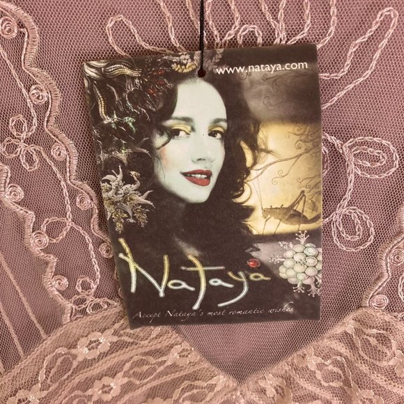 Nataya Mauve Embroidered Midi Titanic style size 4 - Picture 6 of 15